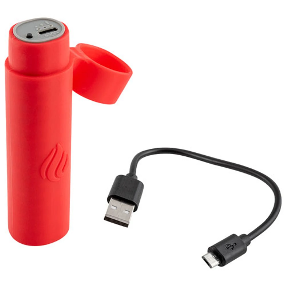 Chauffe-mains électrique rechargeable POWERPAW 501 de Panther Vision - Rouge