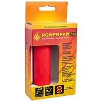 Chauffe-mains électrique rechargeable POWERPAW 501 de Panther Vision - Rouge