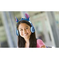 KIDdesigns Lilo & Stitch Over-Ear Passive Noise Cancelling Bluetooth Kids Headphones - Multi