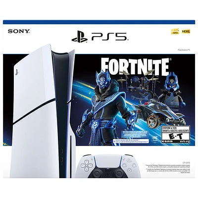 PlayStation 5 Slim Console - Fortnite Cobalt Star Bundle