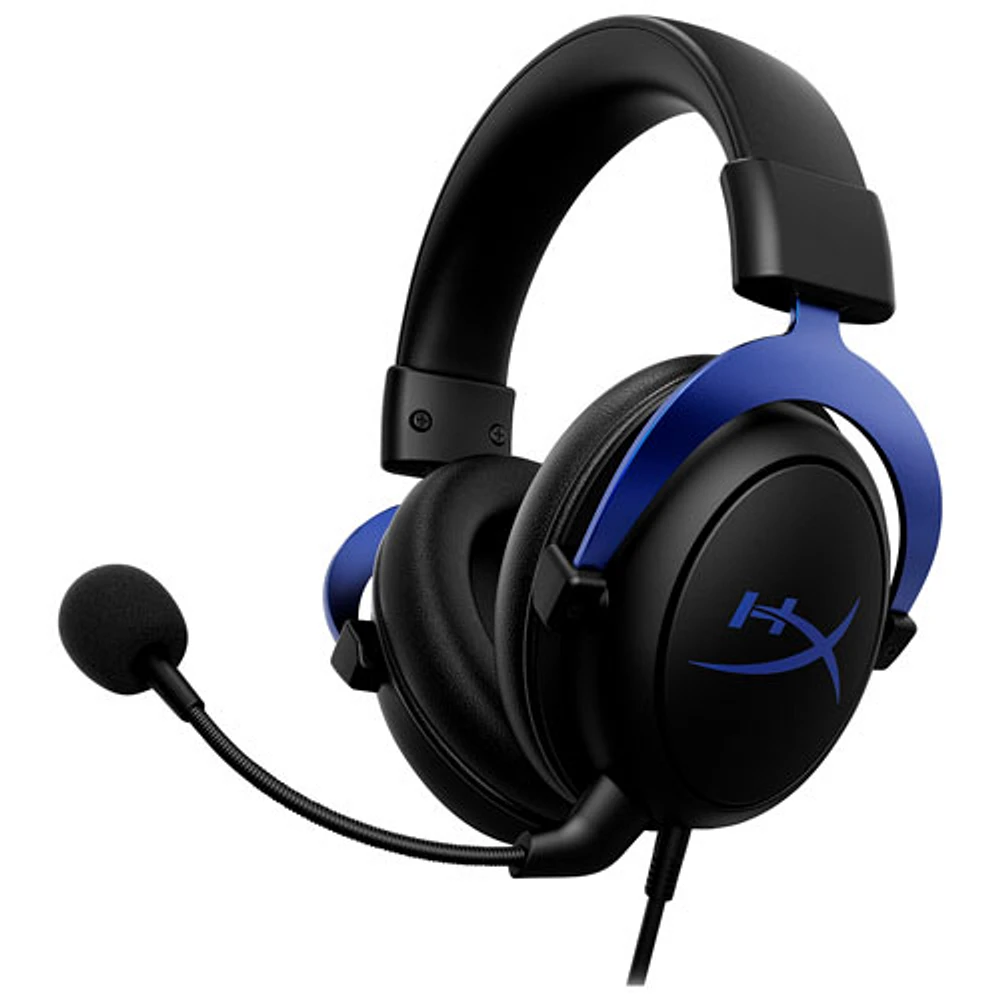 Hyperx Cloud Over-Ear Noise Cancelling Gaming Headset for PS5/PS4 - Black/Blue