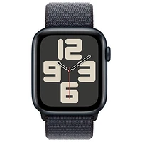 Rogers Apple Watch SE (GPS + Cellular) 44mm Midnight Aluminum Case w/ Ink Sport Loop - Monthly Financing