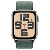 Rogers Apple Watch SE (GPS + Cellular) 44mm Starlight Aluminum Case w/ Lake Green Sport Loop - Monthly Financing