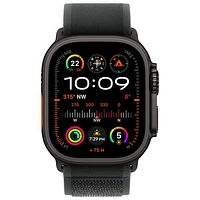 Virgin Plus Apple Watch Ultra 2 (GPS + Cellular) 49mm Black Titanium Case w/ Black Trail Loop- M/L- Monthly Financing