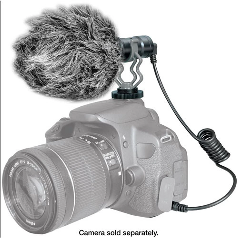 Bower Cardioid Condenser Microphone for Smartphones and DSLRs (BBC-MIC200)