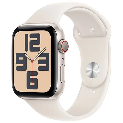 Apple Watch SE (GPS + Cellulaire) avec boîtier de mm en aluminium comète et bracelet sport comète par Freedom Mobile - Moyen/Grand