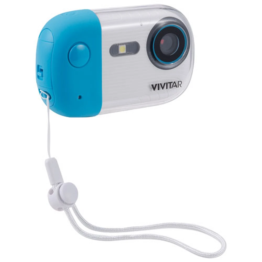 Vivitar Aqua Snap 18MP Underwater Camera - White/Blue