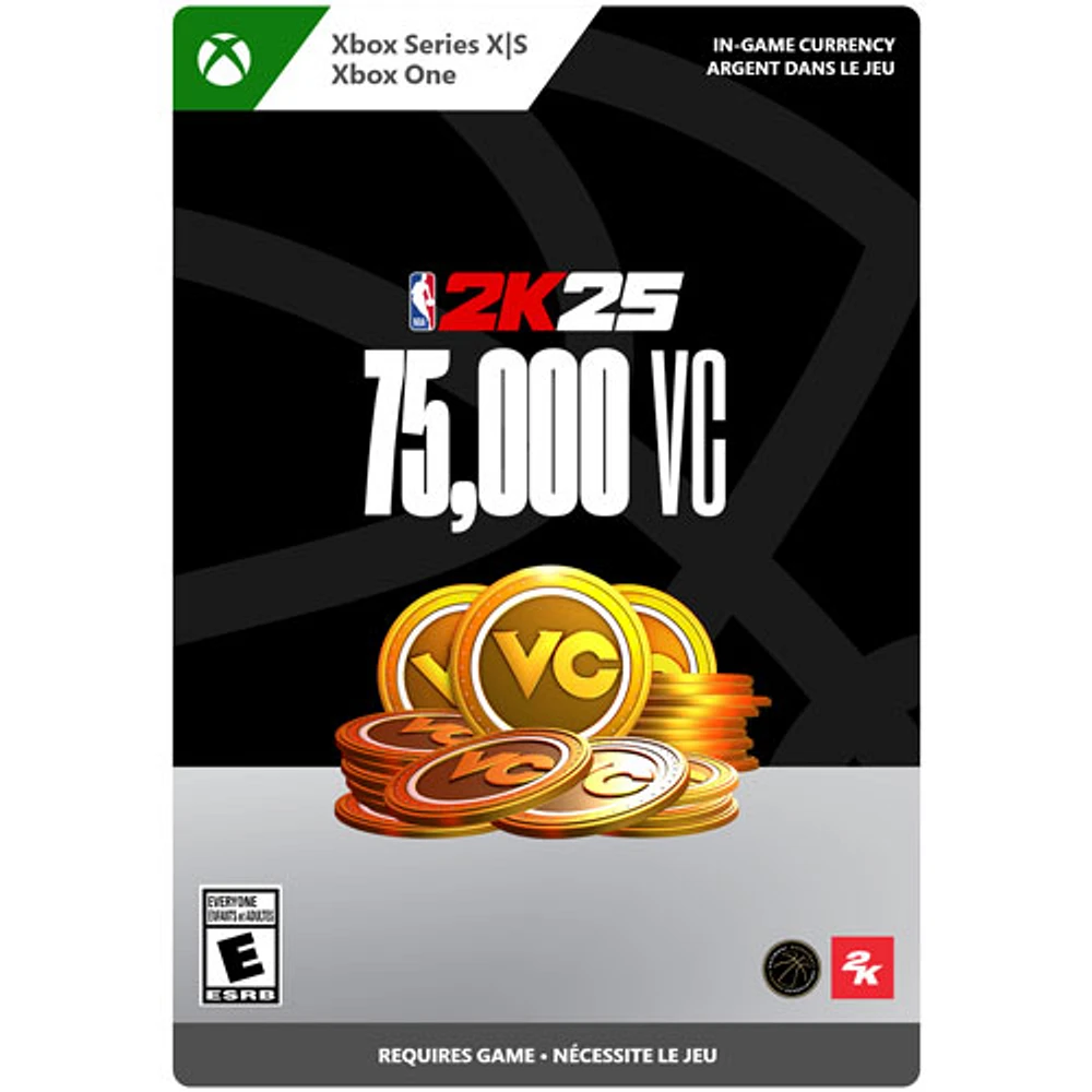 NBA 2K25 - 75,000 VC (Xbox Series X|S/ Xbox One) - Digital Download