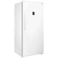 Kenmore 14 Cu. Ft. Garage Ready Upright Convertible Freezer/Fridge with LED Lighting (KKUF14-W) - White