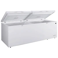 Kenmore 21 Cu. Ft. Garage Ready Convertible Freezer/Fridge with LED Lighting (KKCF21-W) - White