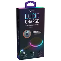 Helix Lucid 0.97m (3.2ft.) 15W Qi Wireless Charger with MagSafe - Black