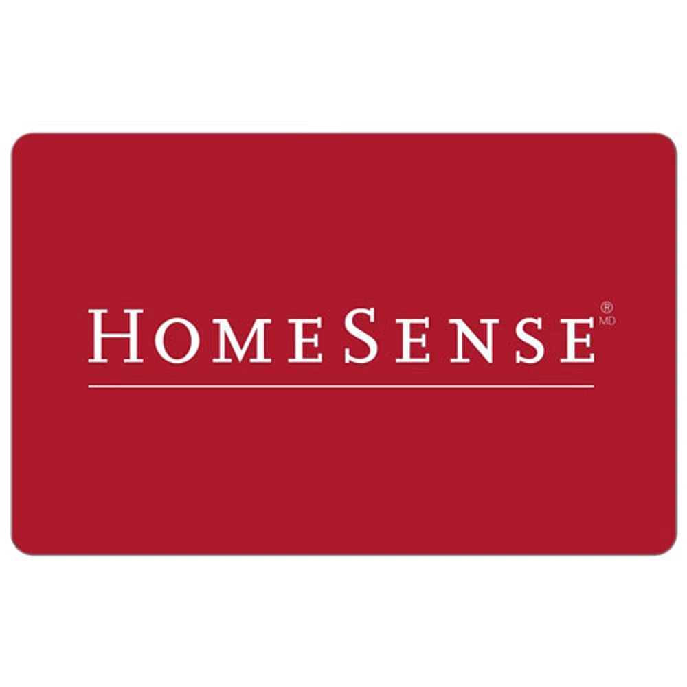HomeSense Gift Card - $100 - Digital Download