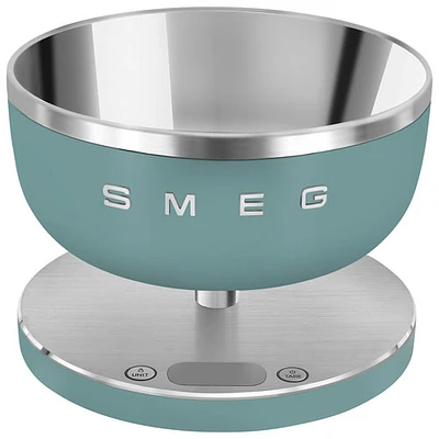 Smeg Digital Kitchen Scale (KSC01EGMWW) - Matte Emerald Green