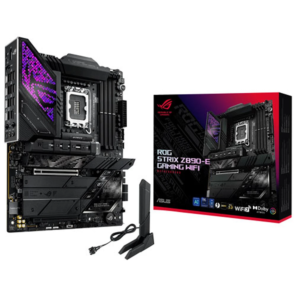 ASUS ROG MAXIMUS Z890-E Gaming Wi-Fi LGA 1851 ATX DDR5 Intel Motherboard for Intel Core Ultra Processors (Series 2)