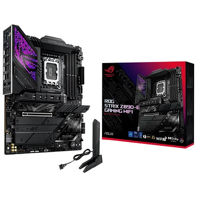 ASUS ROG MAXIMUS Z890-E Gaming Wi-Fi LGA 1851 ATX DDR5 Intel Motherboard for Intel Core Ultra Processors (Series 2)