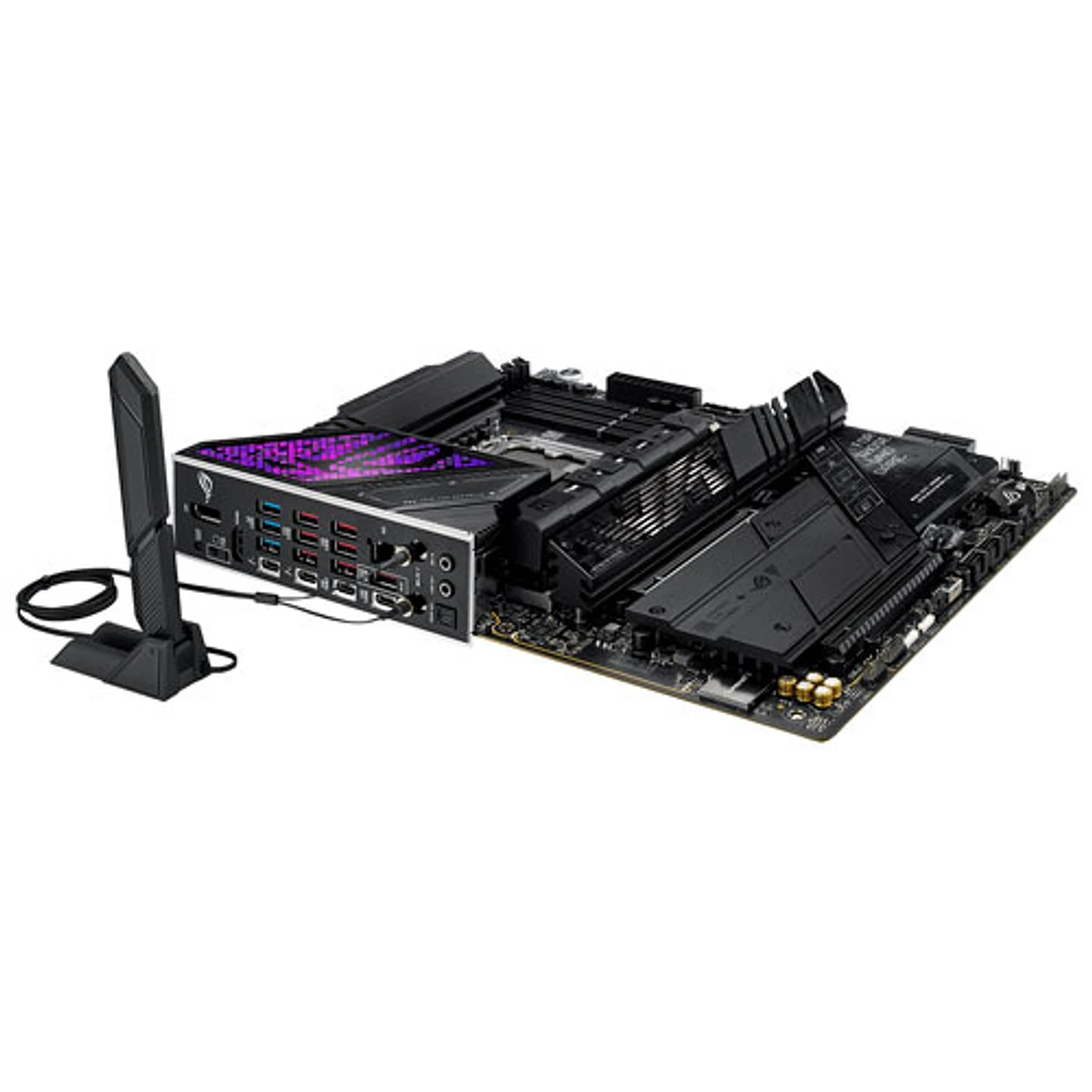 Carte mère ROG MAXIMUS Z890-E Gaming Wi-Fi ATX DDR5 d'ASUS avec LGA 1851 d'Intel pour processeurs Core Ultra d'Intel (série 2)
