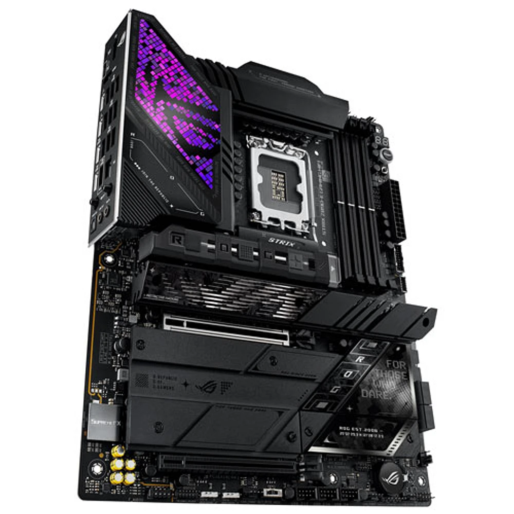 Carte mère ROG MAXIMUS Z890-E Gaming Wi-Fi ATX DDR5 d'ASUS avec LGA 1851 d'Intel pour processeurs Core Ultra d'Intel (série 2)