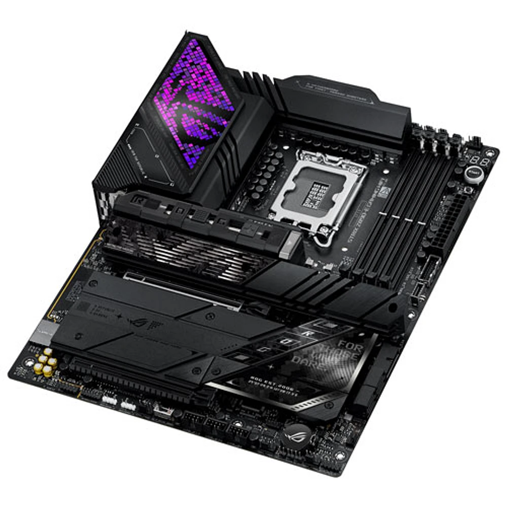 Carte mère ROG MAXIMUS Z890-E Gaming Wi-Fi ATX DDR5 d'ASUS avec LGA 1851 d'Intel pour processeurs Core Ultra d'Intel (série 2)
