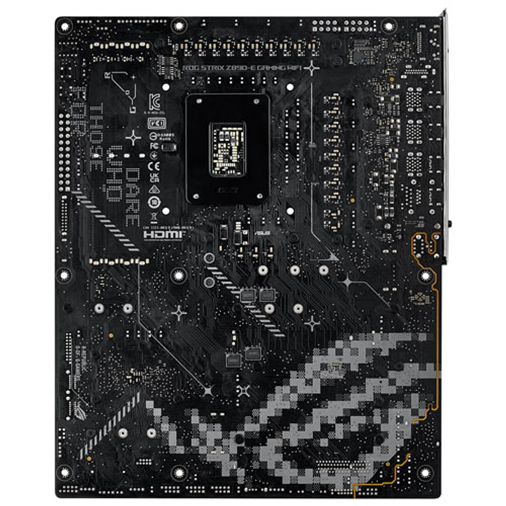 Carte mère ROG MAXIMUS Z890-E Gaming Wi-Fi ATX DDR5 d'ASUS avec LGA 1851 d'Intel pour processeurs Core Ultra d'Intel (série 2)