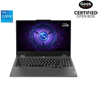 Open Box - Lenovo LOQ 15IAX9I 15.6" Gaming Laptop- Grey(Intel Core i5-12450HX/512GB SSD/16GB RAM/GeForce RTX 4050)