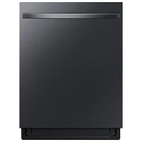 Open Box - Samsung 24" 46dB Built-In Dishwasher (DW80CG5451MTAA) - Black Stainless