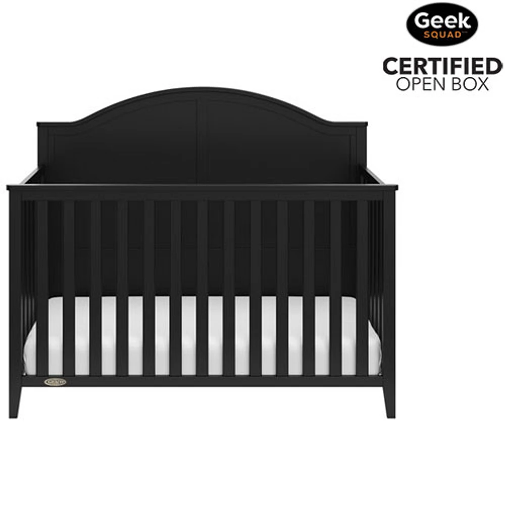 Open Box - Graco Wilfred 5-in-1 Convertible Crib - Black