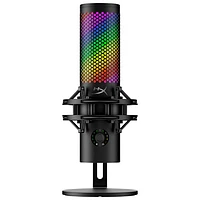 HyperX QuadCast 2 S Desktop USB Microphone - Black/Red