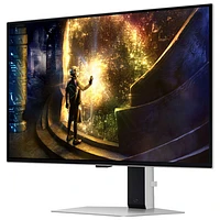 Moniteur de jeu FreeSync DELO incurvé QHD 240 Hz 27 po Odyssey de Samsung avec temps de réponse 0,03ms gris à gris (LS27DG612SNXZA) - Argenté