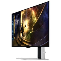 Moniteur de jeu FreeSync DELO incurvé QHD 240 Hz 27 po Odyssey de Samsung avec temps de réponse 0,03ms gris à gris (LS27DG612SNXZA) - Argenté