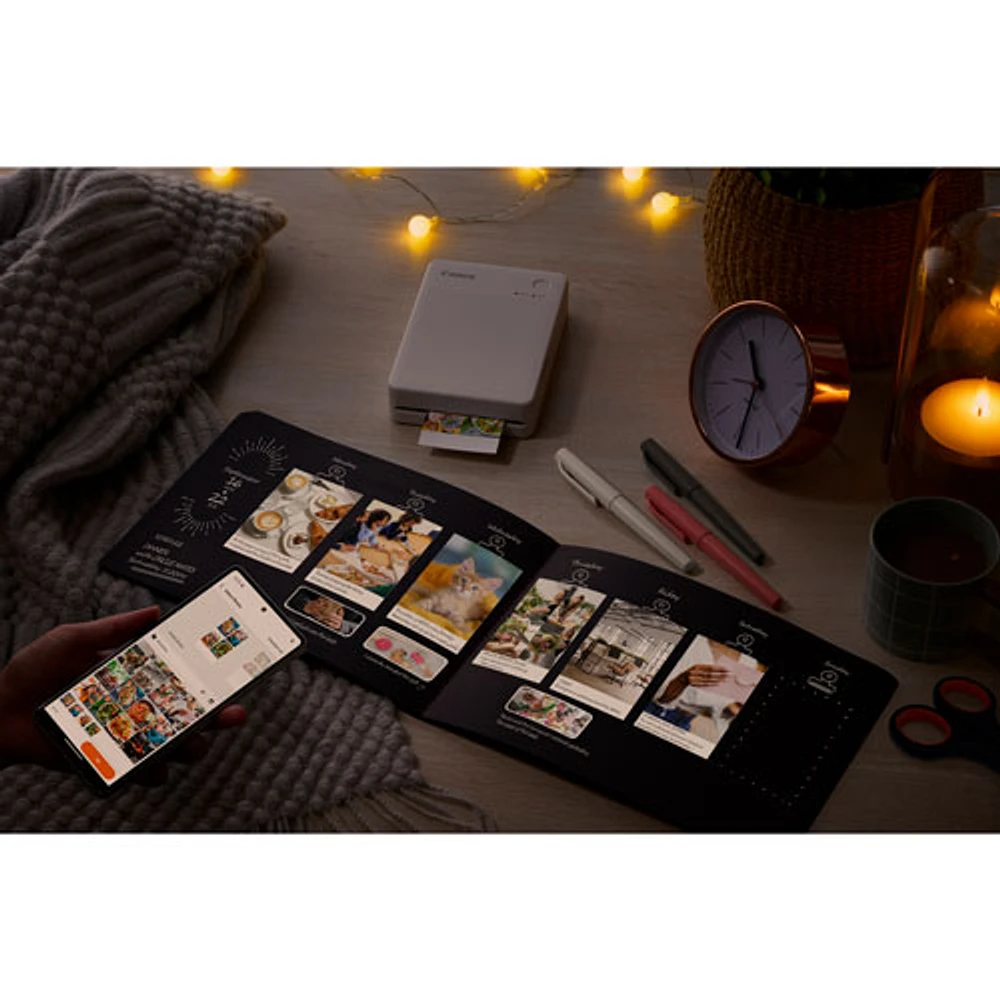 Imprimante photo compacte SELPHY QX20 de Canon - Blanc