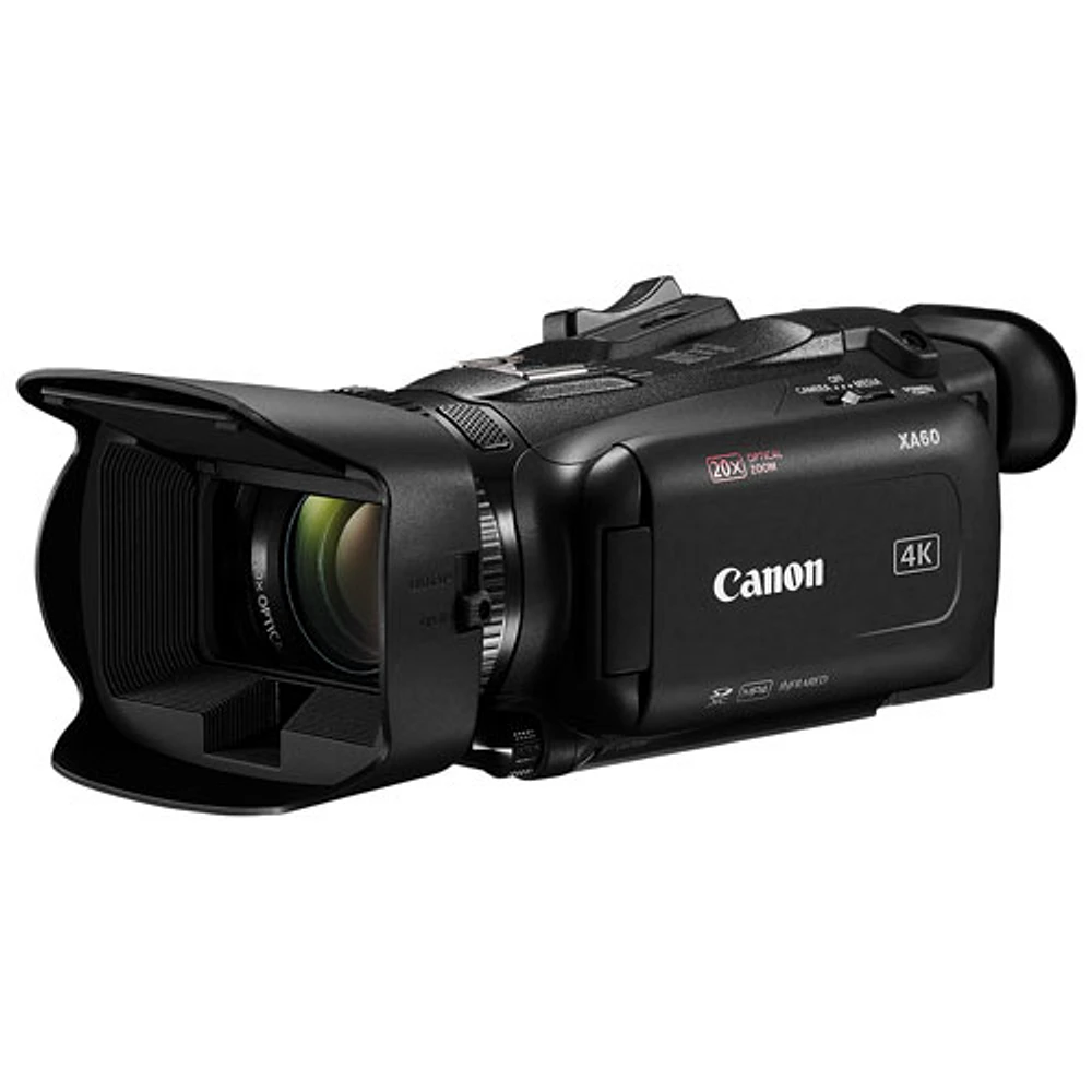 Caméscope professionnel UHD 4K à mémoire flash SD XA60 de Canon