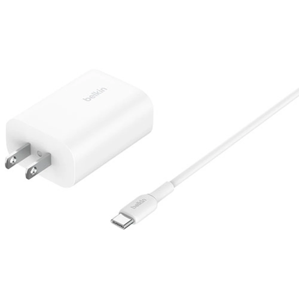 Belkin BoostCharge 3-in-1 15W Qi2 Magnetic Wireless Charging Stand (WIZ029ttWH) - White