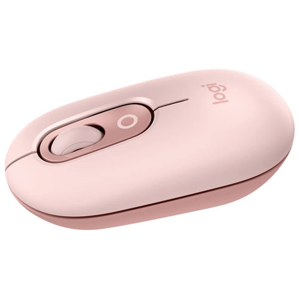 Logitech POP Mouse Bluetooth Optical Mouse - Rose