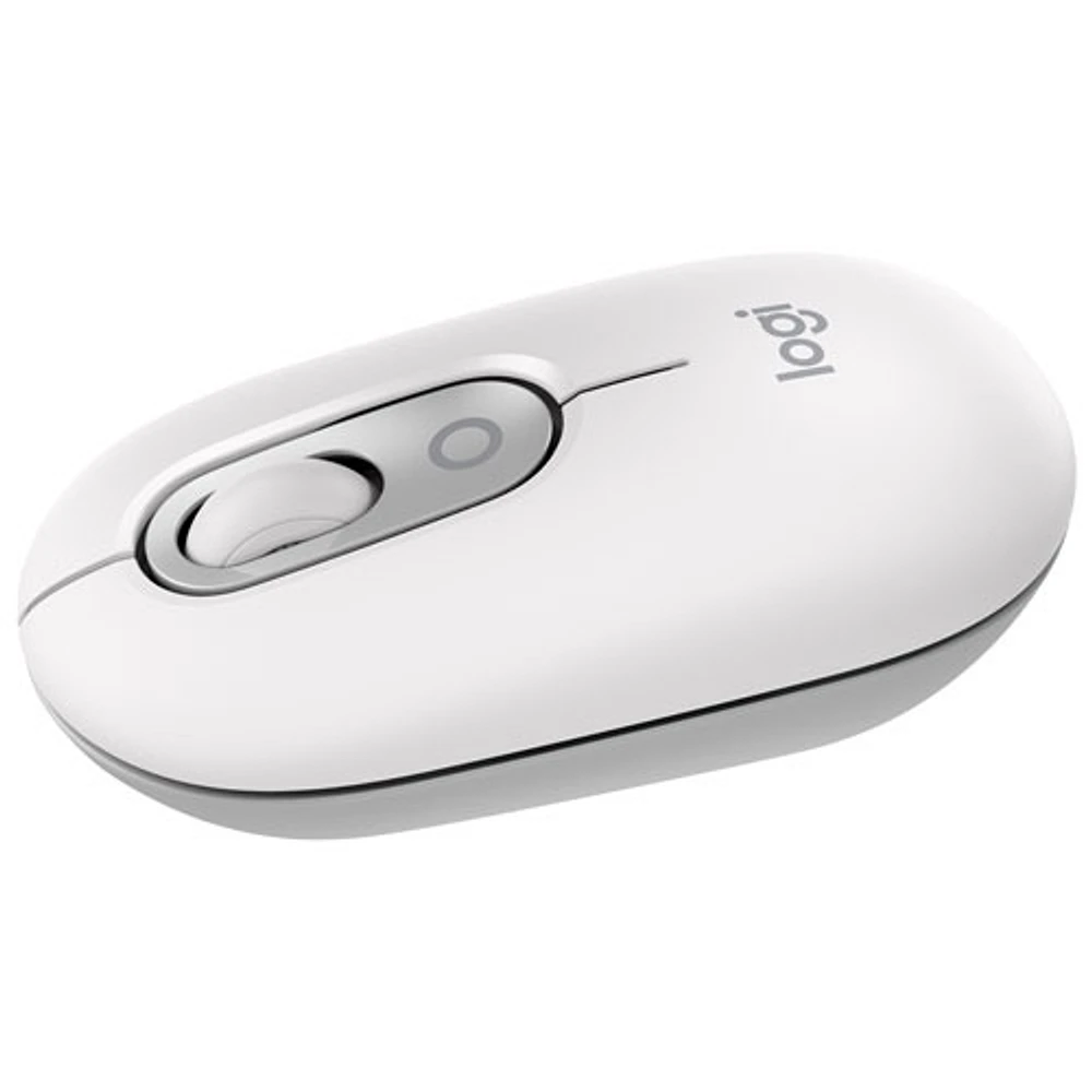 Logitech POP Mouse Bluetooth Optical Mouse - Off-White