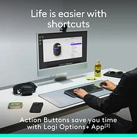 Logitech POP Mouse Bluetooth Optical Mouse - Off-White