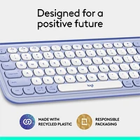 Logitech POP Icon Keys Bluetooth Keyboard - /Off-White