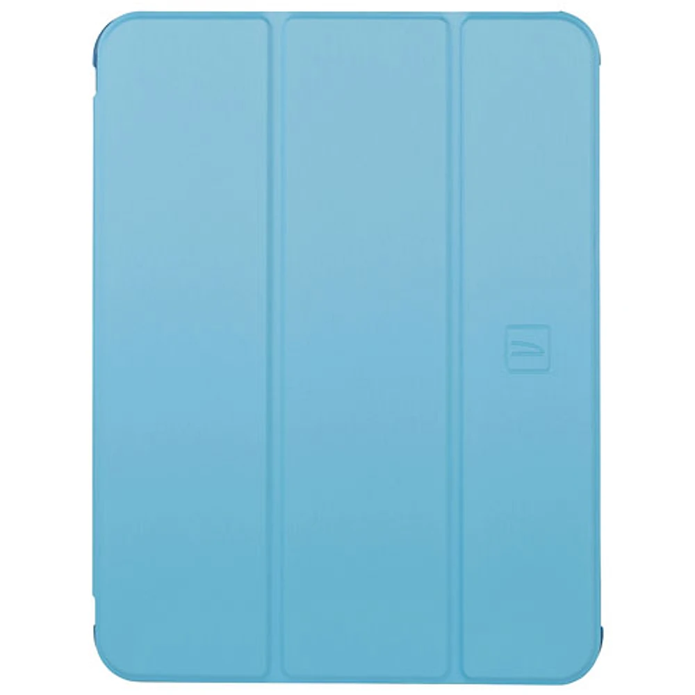 Tucano Milano Italy Satin Ultra-Protective Folio Case for iPad 10.2" (9th/8th/7th Gen) - Sky Blue