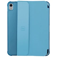 Tucano Milano Italy Satin Ultra-Protective Folio Case for iPad 10.2" (9th/8th/7th Gen) - Sky Blue