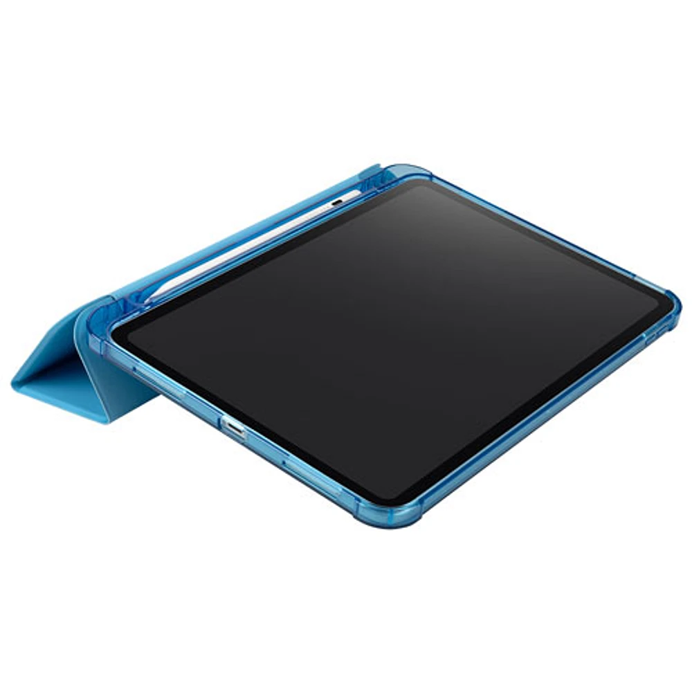 Tucano Milano Italy Satin Ultra-Protective Folio Case for iPad 10.2" (9th/8th/7th Gen) - Sky Blue