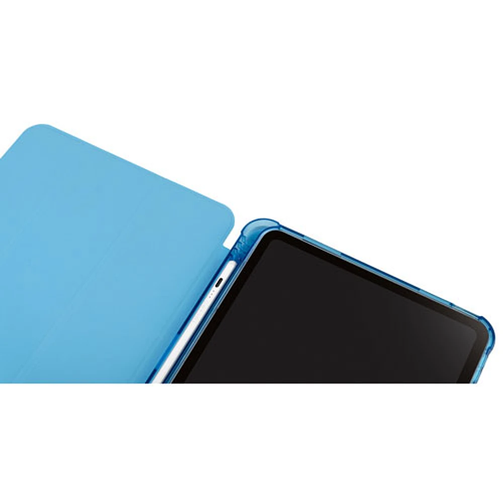 Tucano Milano Italy Satin Ultra-Protective Folio Case for iPad 10.2" (9th/8th/7th Gen) - Sky Blue