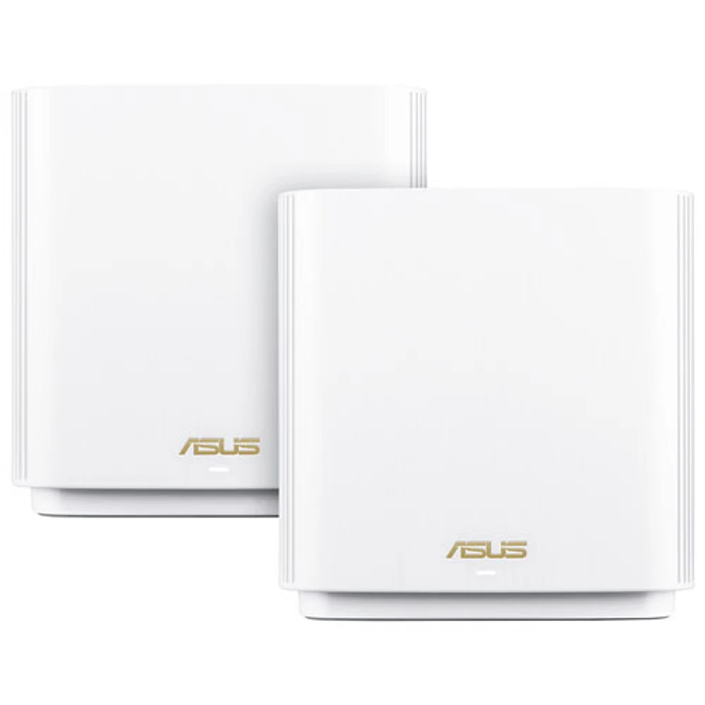 ASUS ZenWiFi ET9 Whole Home Mesh Wi-Fi 6E System - 2 Pack - White