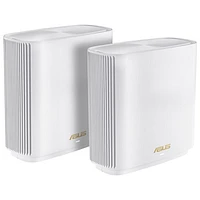 ASUS ZenWiFi ET9 Whole Home Mesh Wi-Fi 6E System - 2 Pack - White