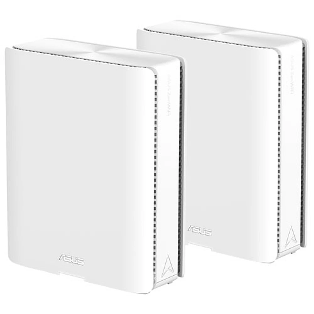 ASUS ZenWiFi BQ16 Pro Whole Home Mesh Wi-Fi 7 System - 2 Pack - White