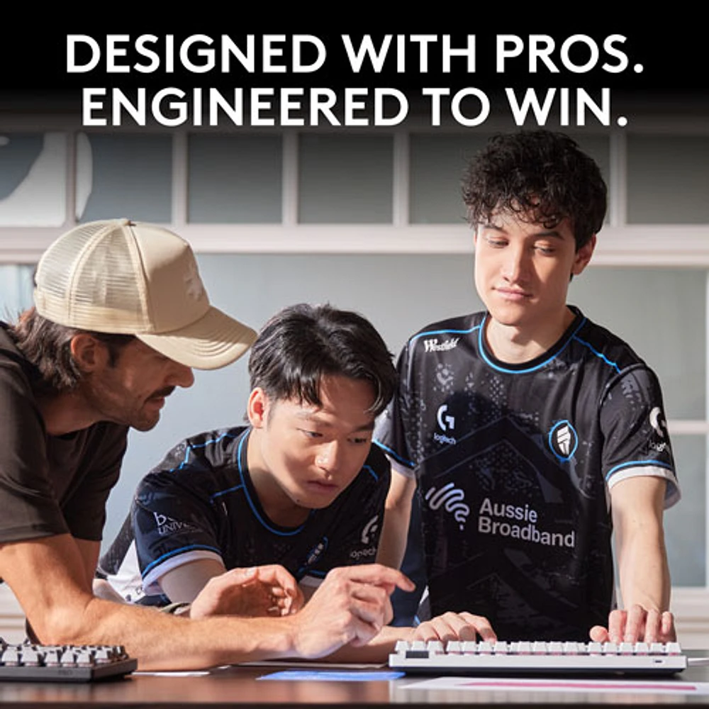 Logitech G PRO X Tenkeyless Rapid Backlit RGB Magnetic Analog Switches Gaming Keyboard