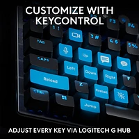 Logitech G PRO X Tenkeyless Rapid Backlit RGB Magnetic Analog Switches Gaming Keyboard