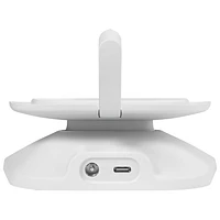 Support réglable Echo Show 8 (3e gén.) avec port de chargement USB-C - Blanc glacier