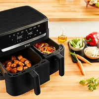 Friteuse à air chaud double Easy Fry & Grill de T-Fal - 8,3 l/8,7 pte - Noir - Exclusivité de Best Buy