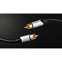 Câble RCA blindé de 4,57 m (15 pi) de Rocketfish - Exclusivité Best Buy
