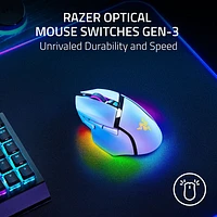 Razer Basilisk V3 Pro 35K DPI Wireless Gaming Mouse - White