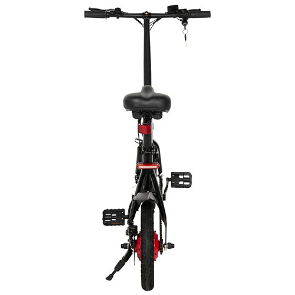 GoPowerBike GoBlitz Foldable Electric City Bike (350W Motor / up to 48km Battery Range / 32km/h Top Speed)- Black